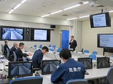 出水期に備えた鳥取県情報連絡会議1