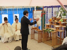 米子アリーナ整備事業に係る安全祈願祭及び起工式1