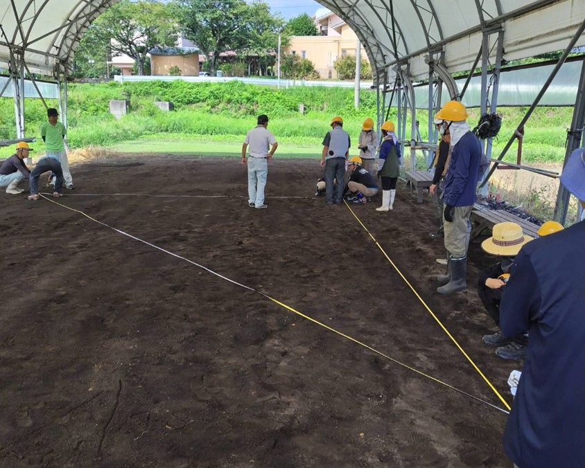 測量の様子です