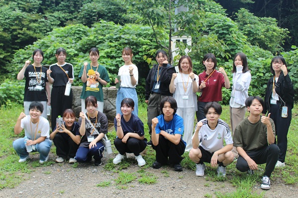 学生サポーター 集合写真