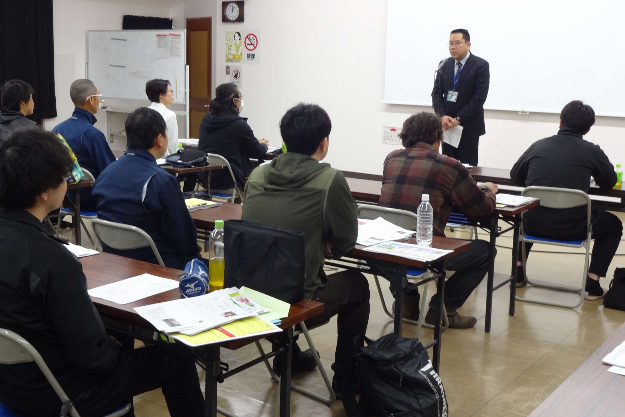 鳥取県立農業大学校長より、開会のあいさつが行われました。