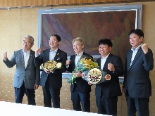 晃貴(Koki)選手からの「THE KNOCK OUT 2026」タイトル獲得報告会2