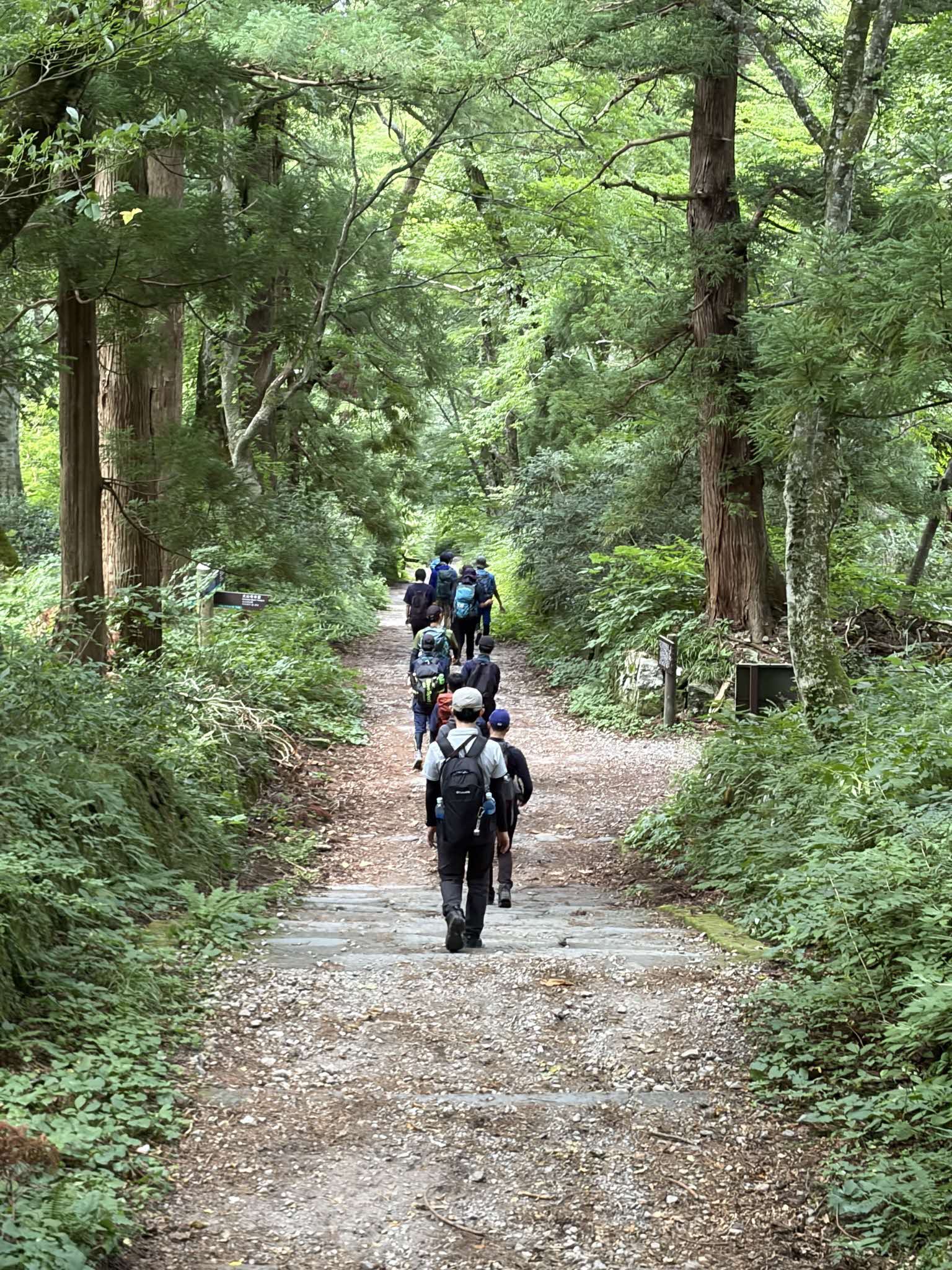 高校生との合同山岳広報を実施