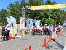 ナショナルサイクルルート指定記念「うみなみライド」セレモニー2