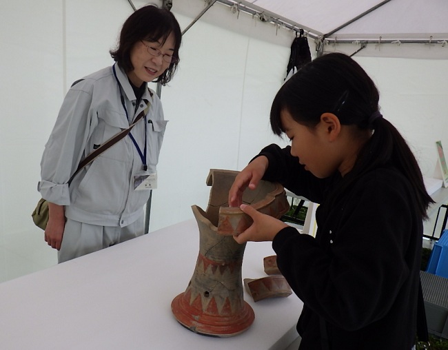 器台形の土器パズル