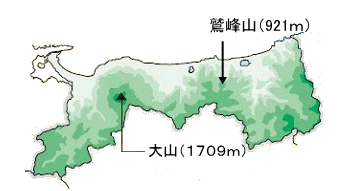 鷲峰山位置