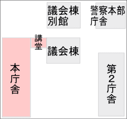 各庁舎配置図