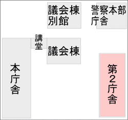 各庁舎配置図