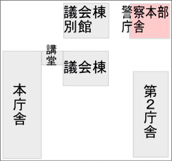 各庁舎配置図