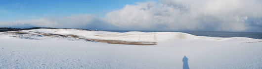 馬の背の風景