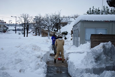 通路づくり