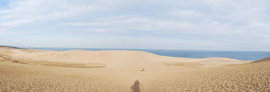馬の背の風景