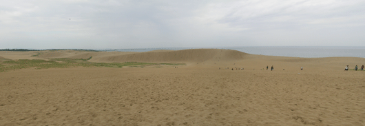 馬の背の風景