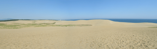 馬の背の風景