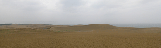 馬の背の風景