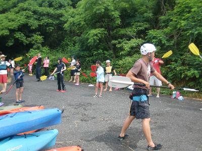 パドルの動かし方