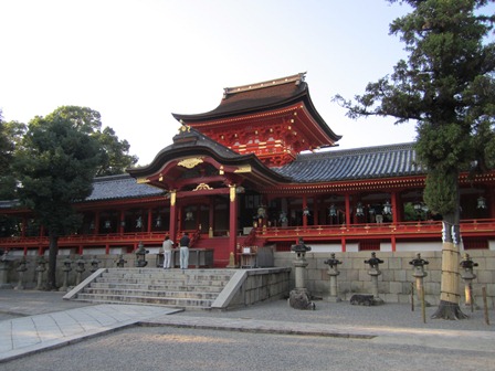 石清水八幡宮の風景の写真