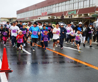 鳥取砂丘らっきょう花マラソン大会