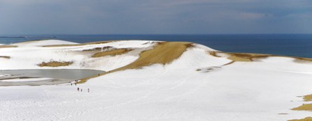 一部雪融け