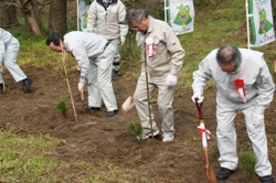 代表植樹