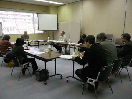 新鳥取県史編さん専門部会(民俗)での協議の様子の写真