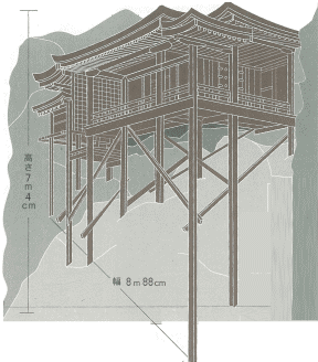 三徳山の投入堂