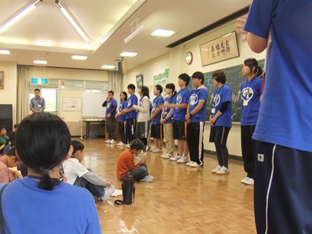 感動をありがとう!!学生ボランティアさんの頑張りはすごかった!!