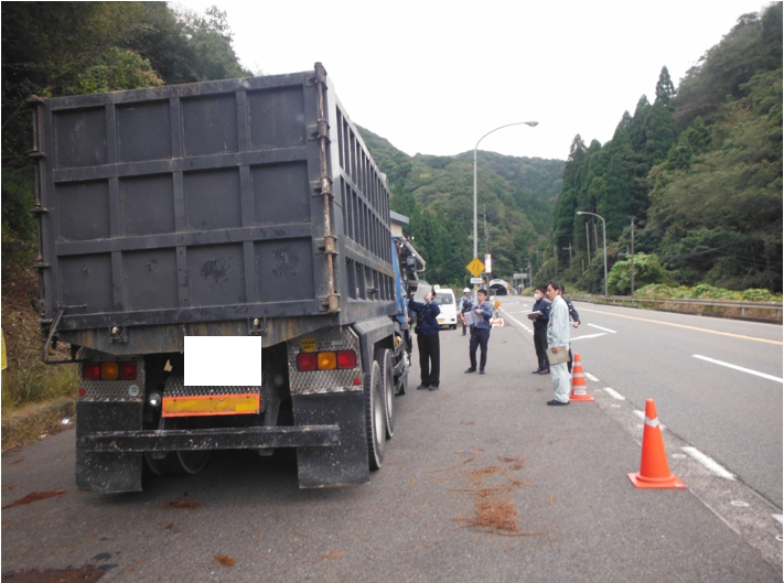 車両検問 岩美