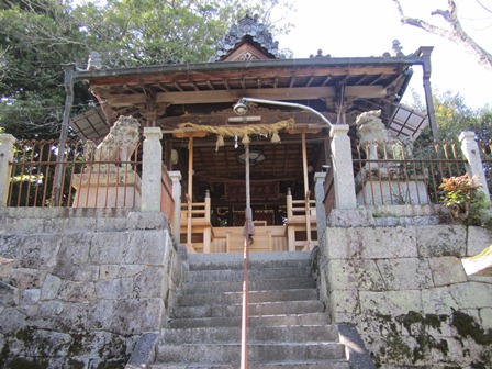 春日神社の様子の写真