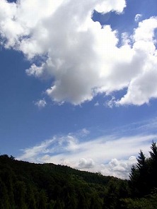 秋の青空