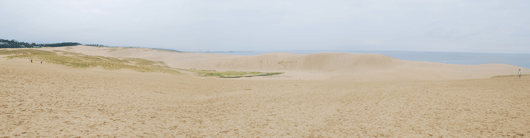 馬の背の風景