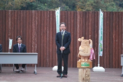 森脇三朝町副町長の挨拶