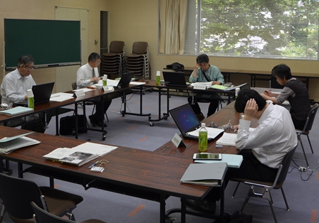 調査会場の様子の写真