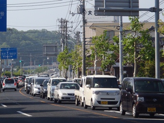 県道若葉台東町線（鳥取市吉方温泉４丁目）の写真