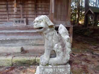 出雲式狛犬(その3)