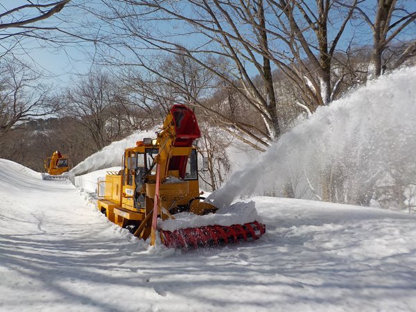 除雪作業