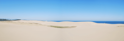 「馬の背」の風景－夏日です