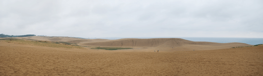 「馬の背」風景－雨模様です