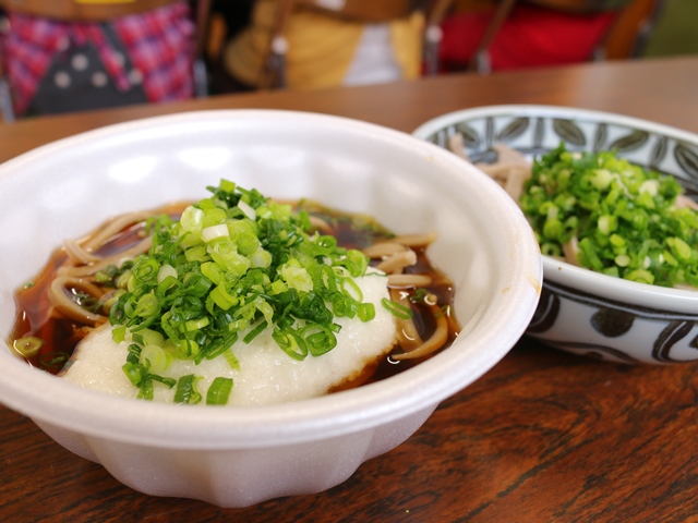 そばの試食