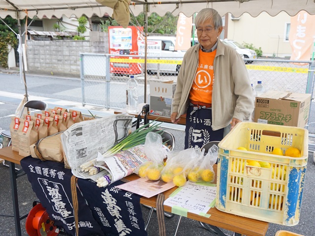 農産物販売の様子１