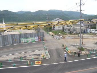 県道改良写真